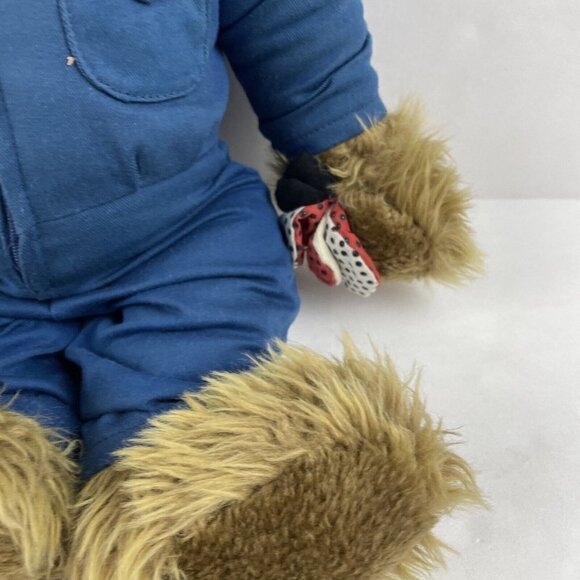 Shell Station 2nd Edition Plush Bear Royal Jointed 16" Monkey Island 2000 - Picture 4 of 9